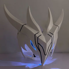 LOL Yone Plastic Mask Cos Prop For Halloween & Game Convention