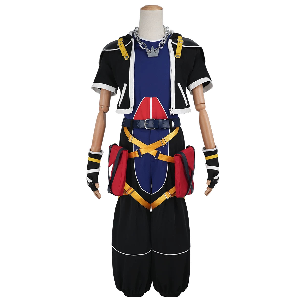 Kingdom Hearts Sora Cosplay Costume Ver.2, Custom Made for Halloween & Comic Con