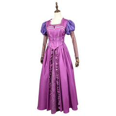 Rapunzel Cosplay Dress Tangled Live Action, Princess Halloween Ball Gown Custom
