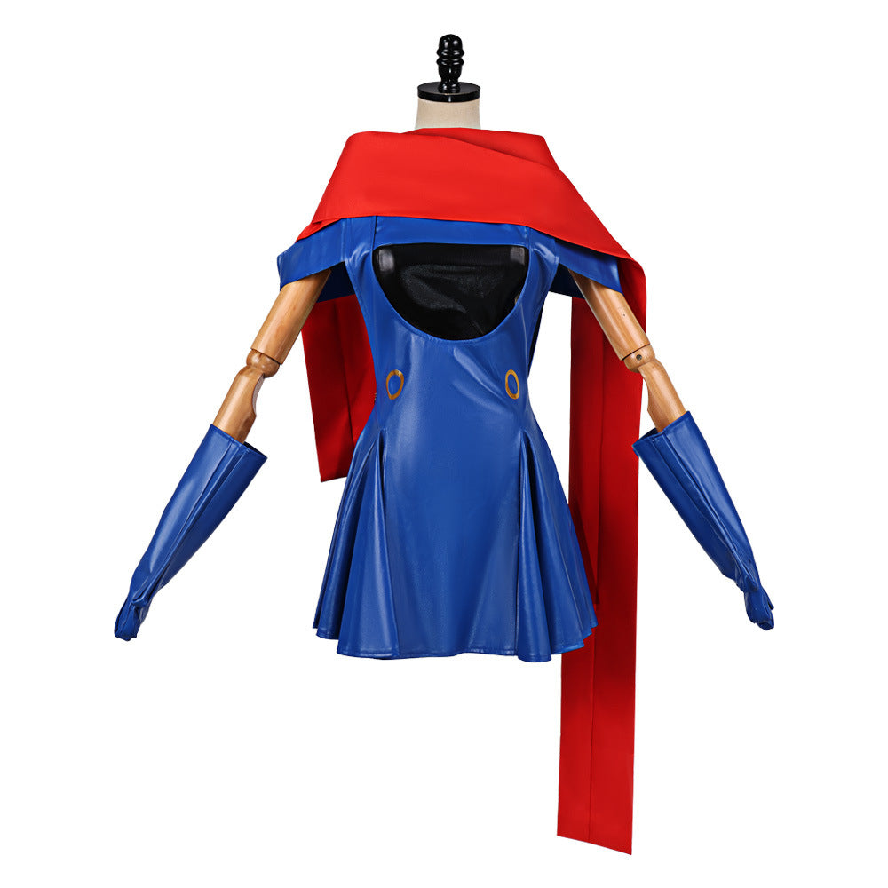 JoJo's Bizarre Adventure Lisa Lisa Cosplay Costume Halloween Anime Role‑Play Outfit