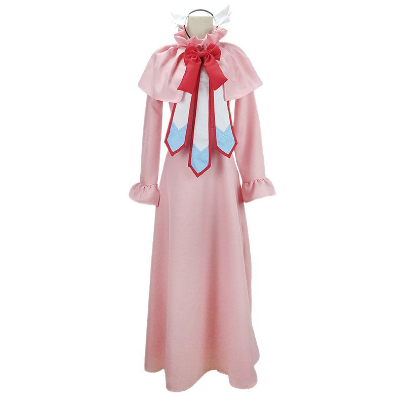 Fairy Tail Mavis Vermilion Cosplay Costume Custom‑Made for Halloween Comic‑Con