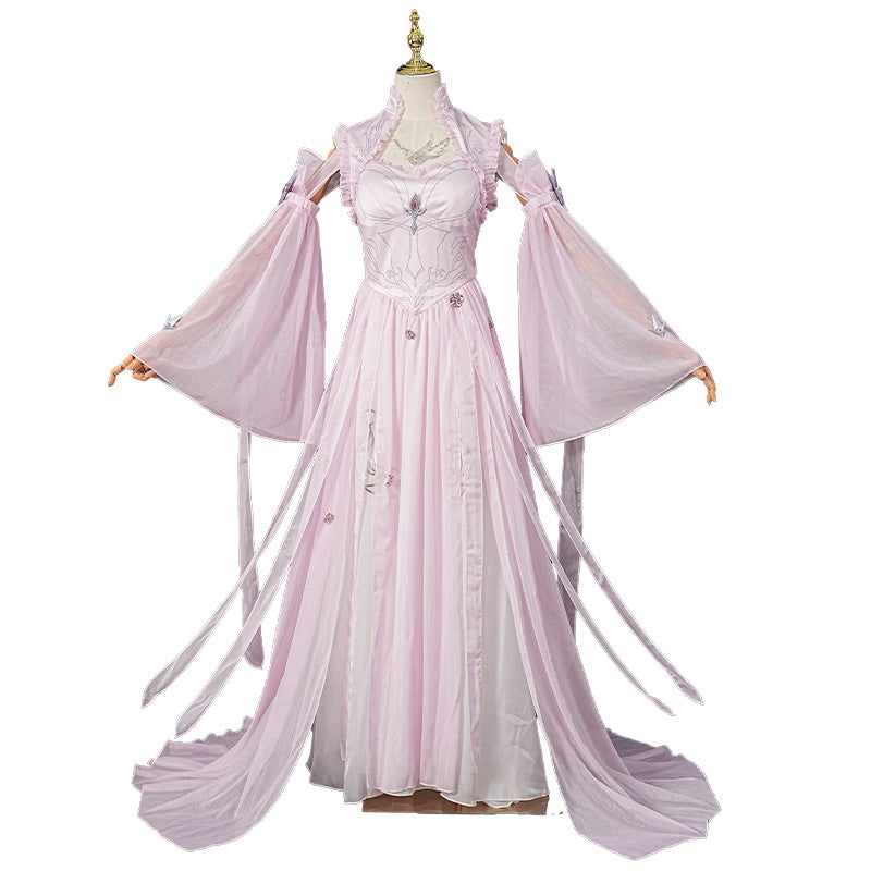 Xiao Wu New Divine Realm Douluo Cosplay Gown, Custom Outfit for Halloween & Comic Con