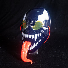 Venom Light-Up Mask Custom Long Tongue Halloween Cosplay Prop