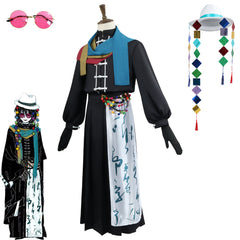 Deadly Seven Tales Ziche Fuzhao Cosplay Costume,Custom‑Tailored for Comic‑Con & Halloween