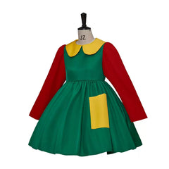 La Chilindrina Cosplay Costume Custom Green Dress Halloween Comic Con