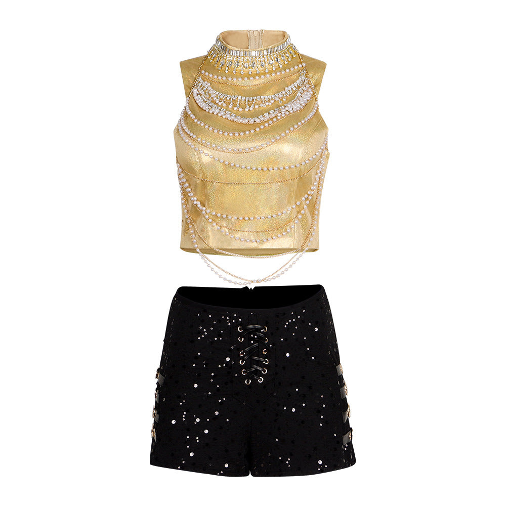 IVE Jang Won‑young Cosplay Costume, Custom‑Made for Stage & Concert