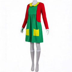 La Chilindrina Cosplay Costume Custom Outfit for Halloween Christmas Party