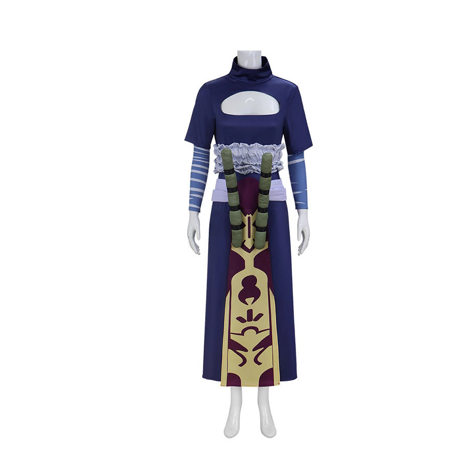 Star Wars Asajj Ventress Cosplay Costume Custom‑Made for Halloween & Comic‑Con