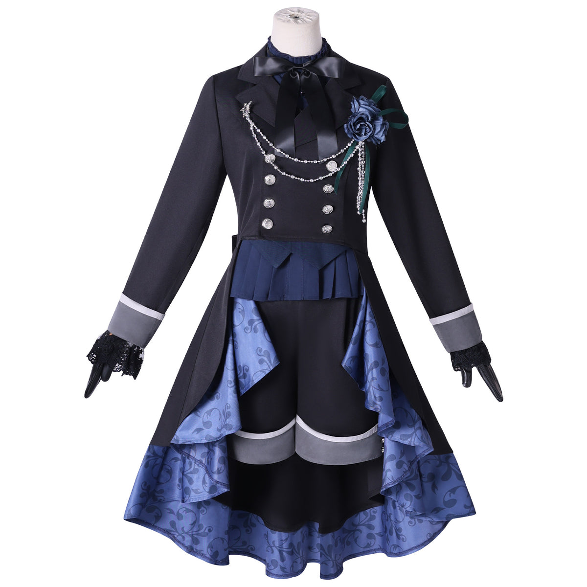 Black Butler Ciel Cosplay Costume, Custom‑Fit for Halloween & Comic Con