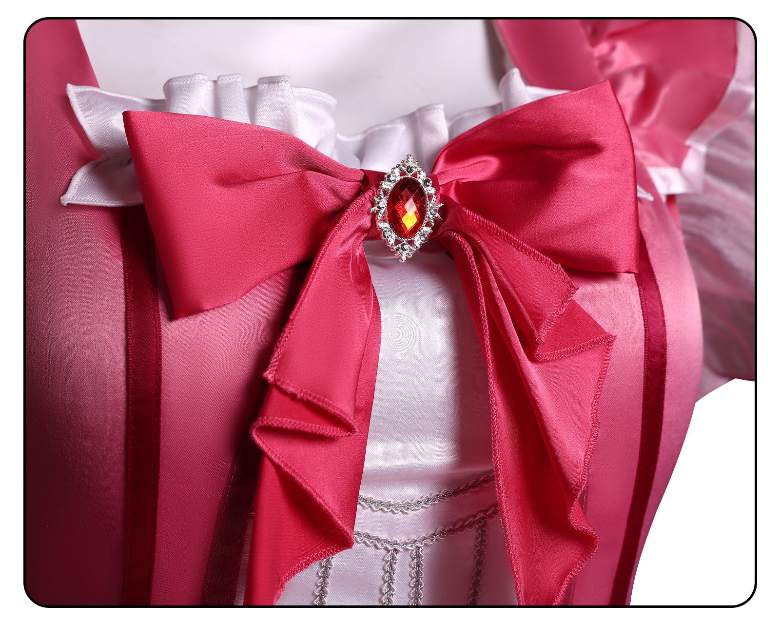 Puella Magi Madoka Magica Sakura Kyoko Magia Outfit, Sweet Cake Dress Anime Cosplay Costume, Ready to Wear Magical Girl Cosplay Dress - Halloweez