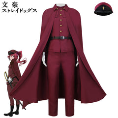 Bungo Stray Dogs Season 4 Tecchou Suehiro Teruko Ookura Male Cosplay Costume Full Set - Halloweez