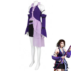 Final Fantasy Yuna Cosplay Costume,Custom for Halloween & Comic‑Con