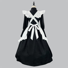 British Long Maid Cosplay Costume, Custom Made for Daily & Comic Con
