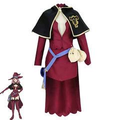 Black Clover Vanessa Enoteca Cosplay Costume, Anime Halloween Outfit Custom