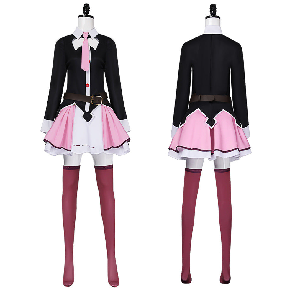 KonoSuba: God's Blessing on This Wonderful World! Megumin Yunyun Aqua Cosplay Costume - Halloweez