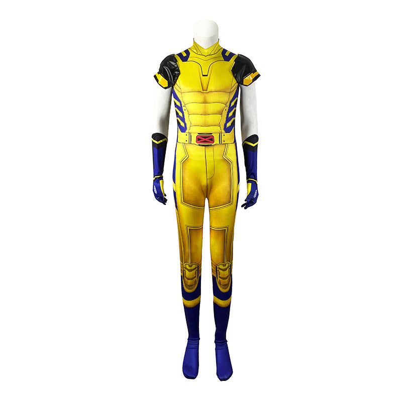 Deadpool & Wolverine Wolverine Cosplay Costume, Custom Outfit for Halloween & Comic‑Con
