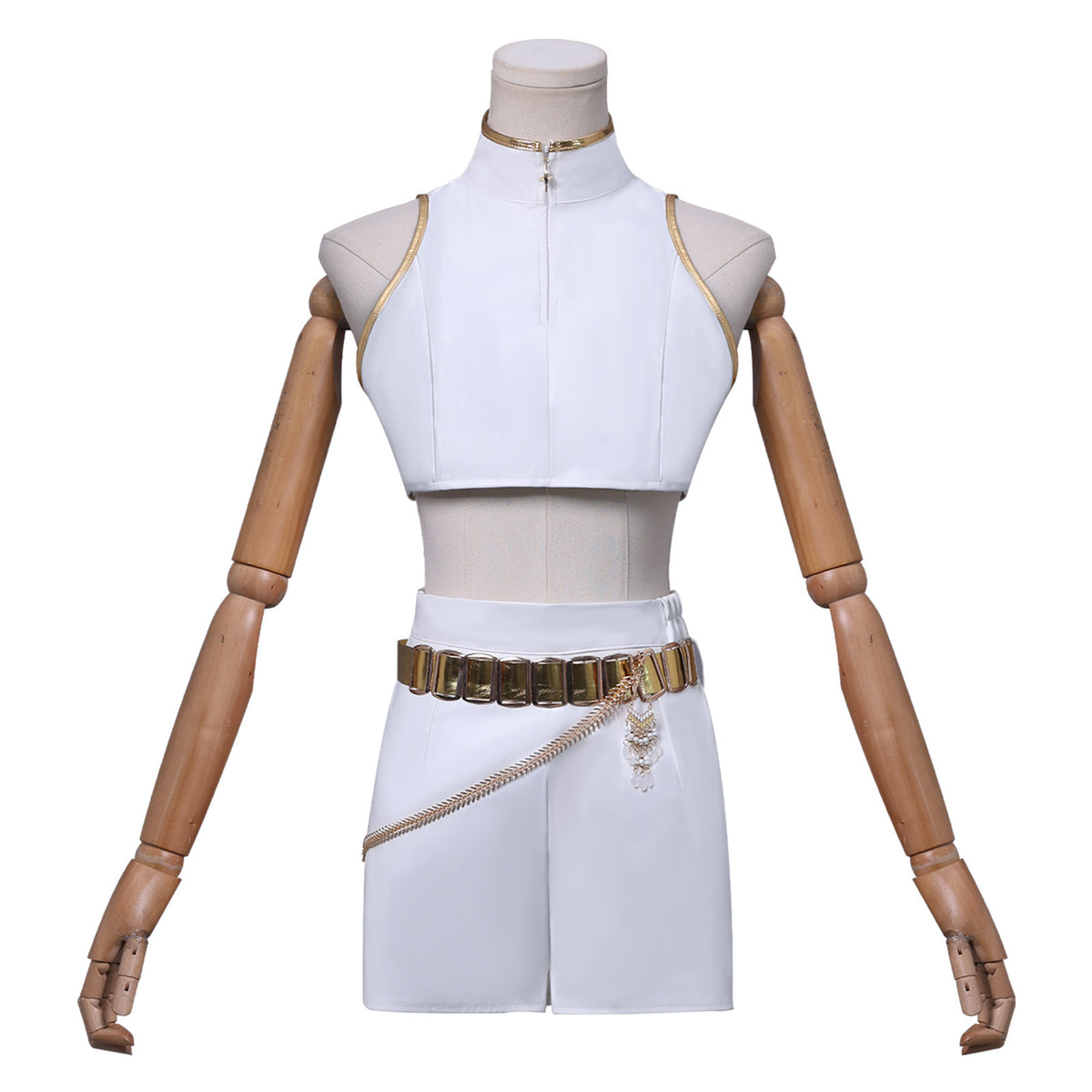 In Stock KPop Demon Hunters Lumi White Cosplay Costume, Custom Outfit for Halloween & Comic Con