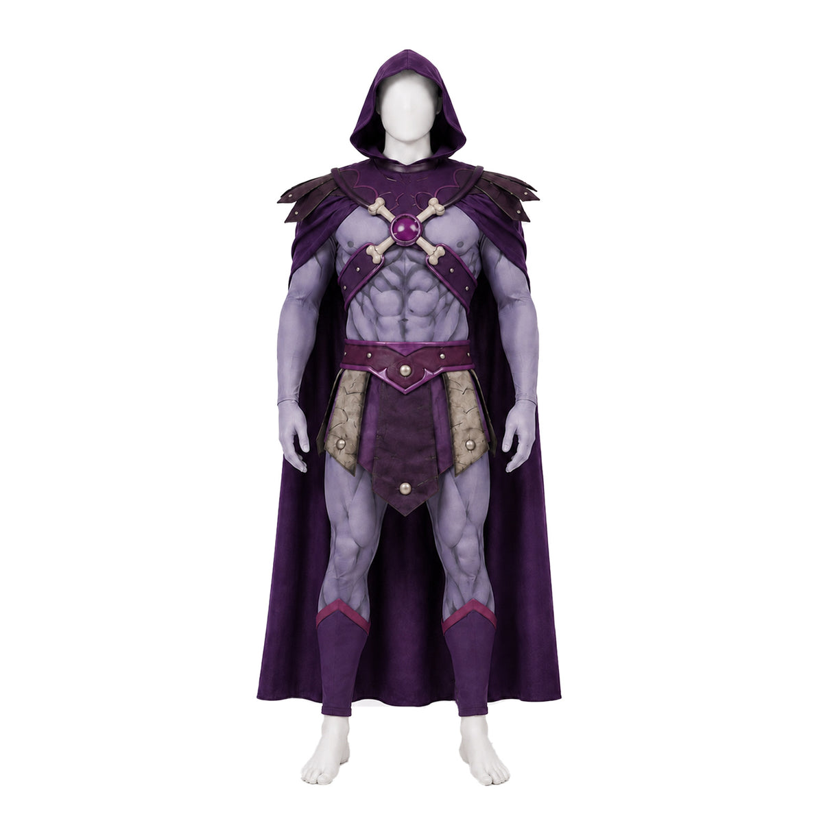 Masters of the Universe Skeletor Cosplay Costume Custom For Halloween Comic Con