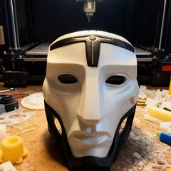 Warden Gehos Delta Cosplay Mask, Custom Prop for Comic Con & Halloween