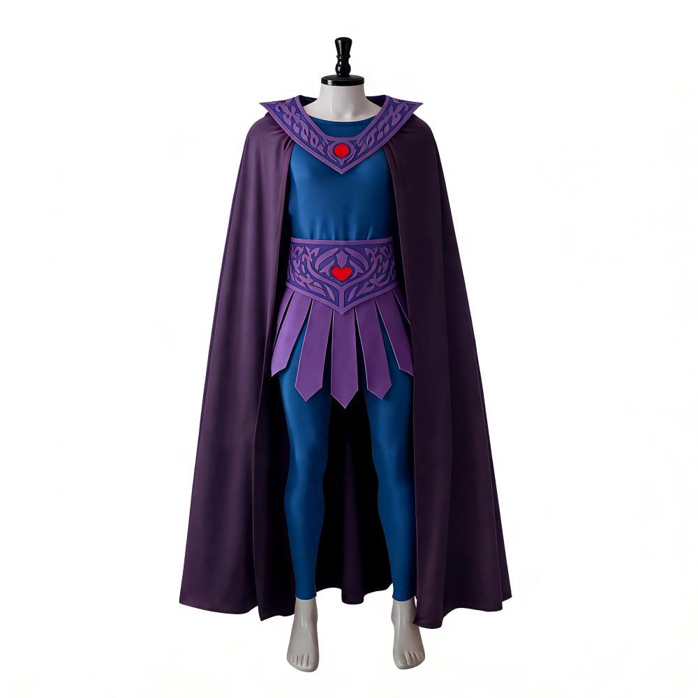 Masters of the Universe Skeletor Cosplay Costume Cape Set For Halloween
