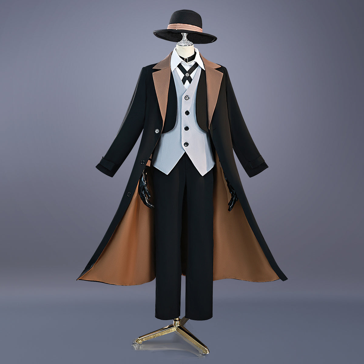 Bungo Stray Dogs Dazai & Chuya Cosplay Costume Custom Halloween Anime Outfit