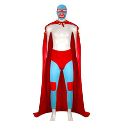 Nacho Libre Cosplay Costume Custom‑Made for Halloween Luchador Theme Party