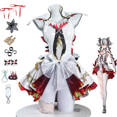 Wuthering Waves Camellya Cosplay Dress Set Anime Game Role Play Full Outfit - Halloweez