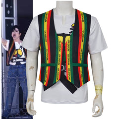 Michael Jackson OLODUM Vest Cosplay Costume For Halloween Party Performance