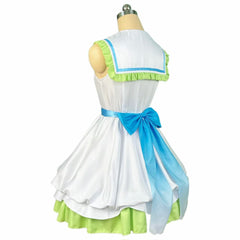 Hatsune Miku Cosplay, Custom Lily Bud Dress Outfit for Halloween Comic Con