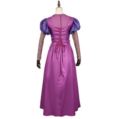 Rapunzel Cosplay Dress Tangled Live Action, Princess Halloween Ball Gown Custom