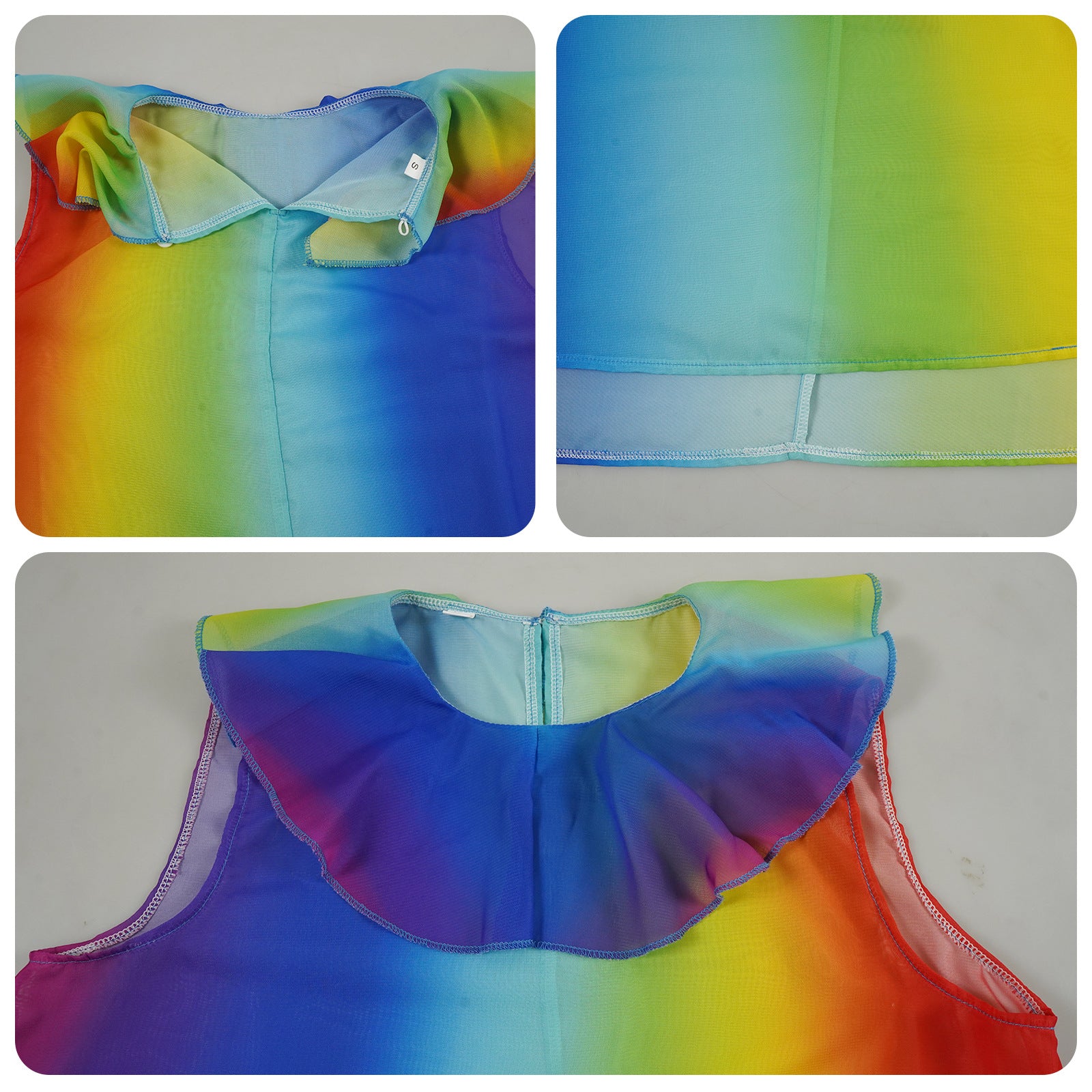 Space-Time Odyssey Arco Rainbow Light Spacesuit Cosplay Costume - Halloweez