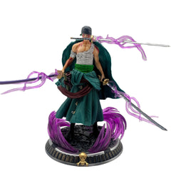 Figurine articulée en PVC de Roronoa Zoro pour Halloween - Collection One Piece Anime