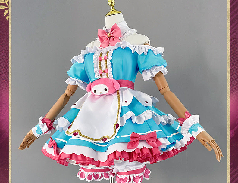 Honor of Kings Sanrio Daji My Melody Full Cosplay Costume Set - Halloweez