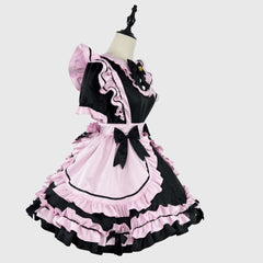 Japanese Lolita Maid Cosplay Costume, Custom Made for Halloween & Convention
