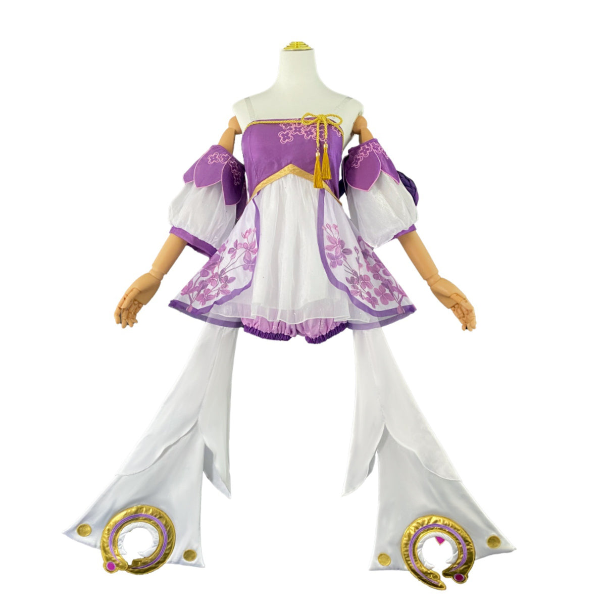 Xiao Qiao Lilac Knot Honor of Kings Cosplay Costume, Custom Outfit for Halloween & Comic Con