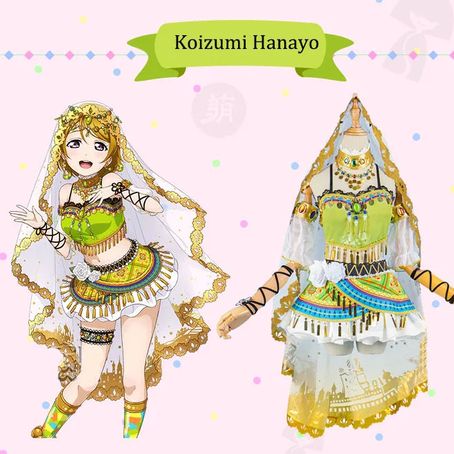 [PRESALE] Halloweez Anime Love Live All Characters Cosplay Costumes Dancers Lovelive Arousal Kousaka Honoka Minami Cosplay Costume - Halloweez