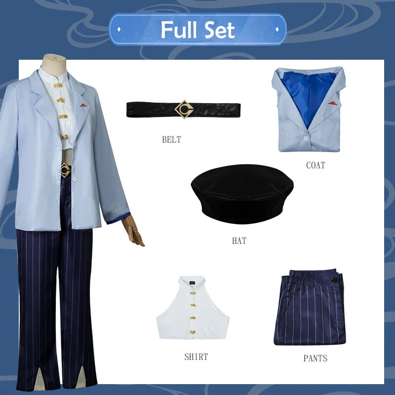 Exclusive Genshin Impact Yelan Cosplay Costume - Halloween Party Outfit by Halloweez