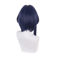 Halloweez Candace Cosplay Wig - Straight Dark Blue Purple Synthetic Hair for Women - Halloweez