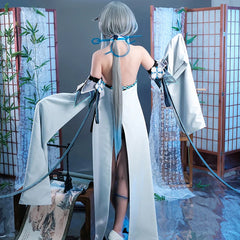 Halloweez Guizhong Cosplay Costume for Women - Liyue Gods Halloween Role Play Dress
