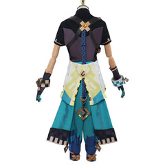 Halloweez Kinich Genshin Impact Cosplay Costume for Men - Turnfire Hunt Natlan Kinich Party Suit - Halloweez