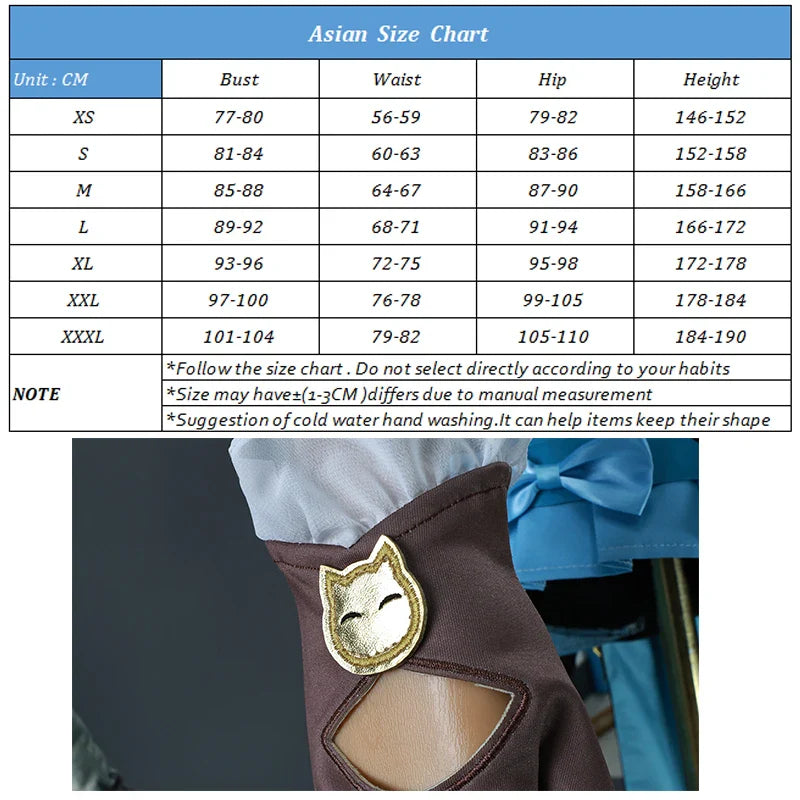 Halloweez Kirara Cosplay Costume - Genshin Impact Phantom Boots Cat Style Women's Uniform for Halloween Parties - Halloweez