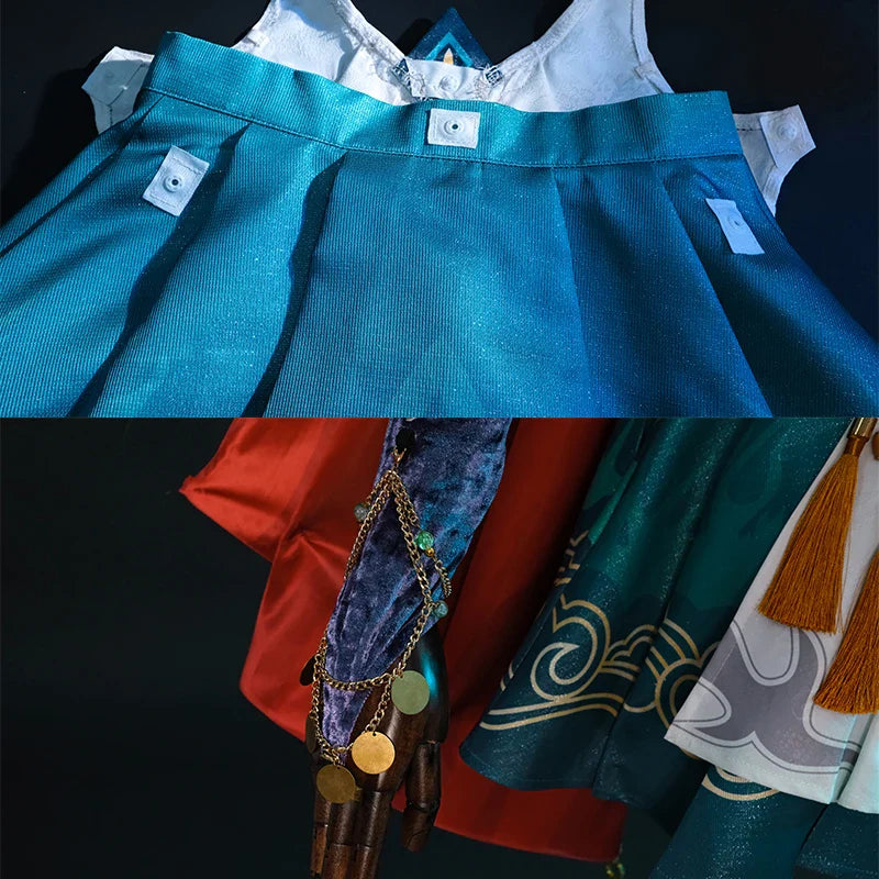 Disfraz de Cosplay de Halloweez Yunli - Traje Yunli de cazador de espadas Xianzhou Zhuming para mujer