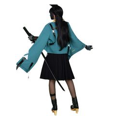 Halloweez Zenless Zone Zero Hoshimi Miyabi Cosplay Costume - Fox Lovely Uniform for Halloween Parties