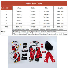 Halloweez Nekomiya Mana Cosplay Costume - Women's Cat Girl Red Uniform for Halloween - Halloweez