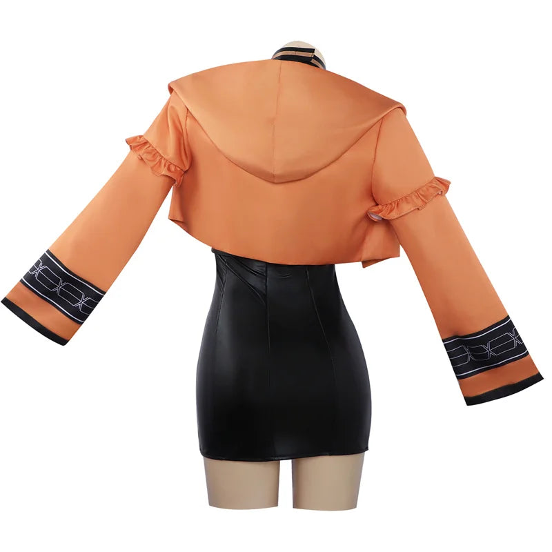 Halloweez Navia Cosplay Costume - Navia Racing Suit with Hat for Women's Halloween - Halloweez