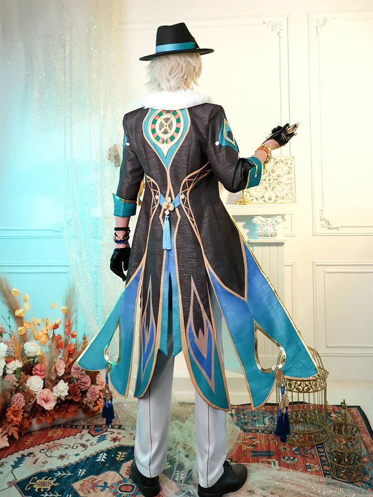 Halloweez Star Rail Cosplay Costume - Topaz Colleagues for Men's Halloween Party - Halloweez
