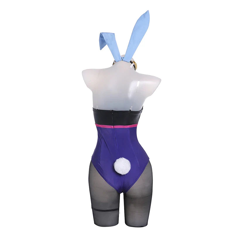 Halloweez Ayaka Bunny Girl Outfit - New Original Genshin Impact Sexy Women Jumpsuit Full Set