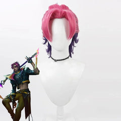 Halloweez Cosplay Wigs - Aphelios & Ezreal Styles - High-Quality Synthetic Hair