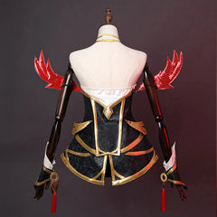 Halloweez Ahri Cosplay Costume - Enchanting Nine Tailed Demon Fox Outfit for Women - Halloweez
