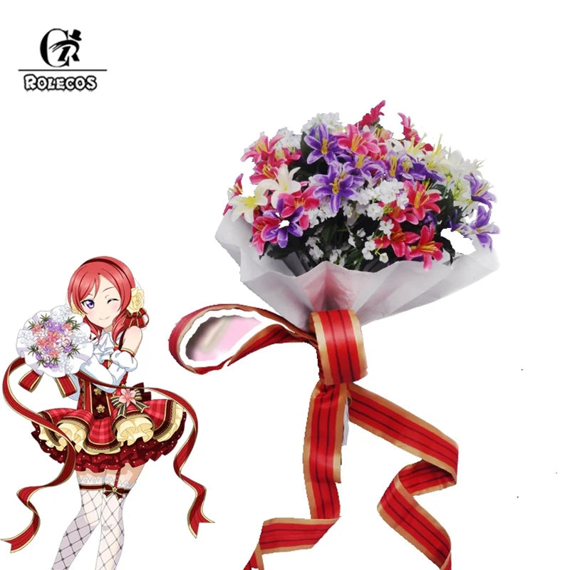 Halloweez Lovelive Cosplay Flower Bouquet - Yazawa Nico, Nozomi Tojo, and More - Halloweez